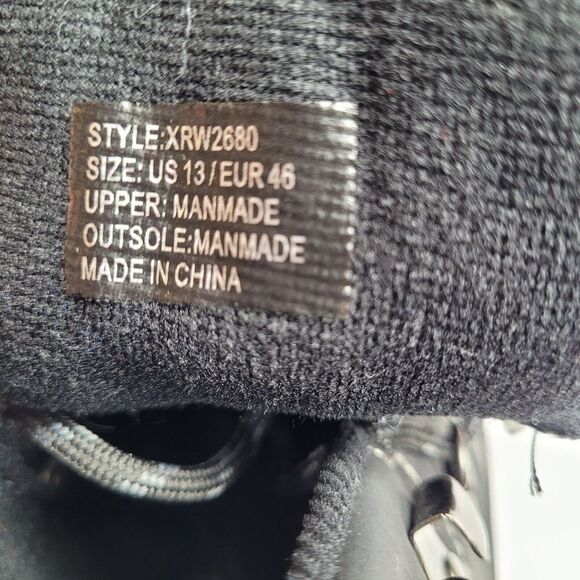 Xray Ephraim Men's Ankle Black Combat Boots Sz 13 - Picture 9 of 10